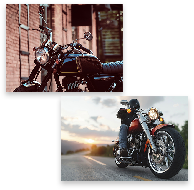 2 motos